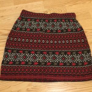 tribal sweater skirt